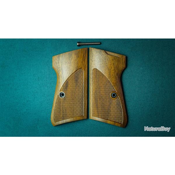 Plaquettes pour Walther PP - PPK/S - Noyer - Enti�rement faites � la main - Style d'origine