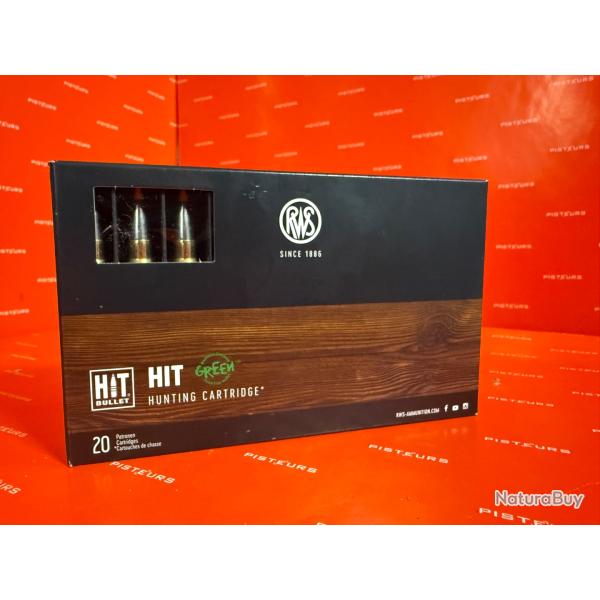 Cart. RWS HIT cal 300Win. Mag. 10.7G / 165gr