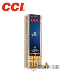 100 Munitions CCI Short 29Gr Cal 22 Lr CPRN