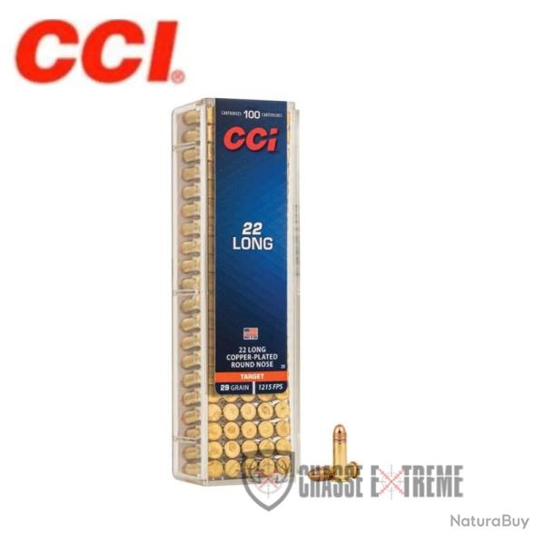 100 Munitions CCI Long 29Gr Cal 22 Lr
