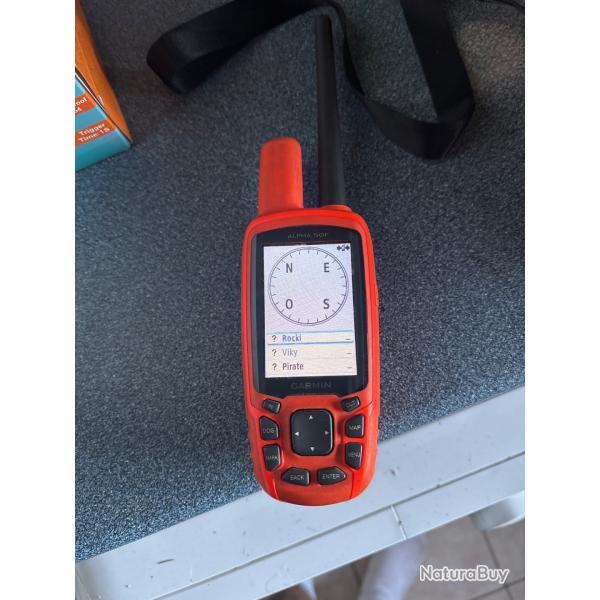Vend garmin alpha 50 f avec une antenne t�lescopique