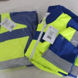Lot 2 combinaisons de travail
