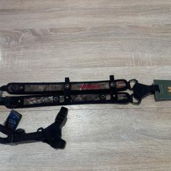 Bretelle de chasse H&Auml;RKILA neuve - Fusil / Carabine - Camouflage - R&eacute;glable