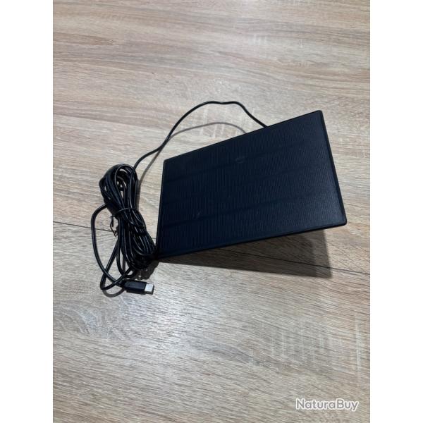 Panneau solaire NUM'AXES 5V pour cam�ra de chasse - USB-C - Occasion