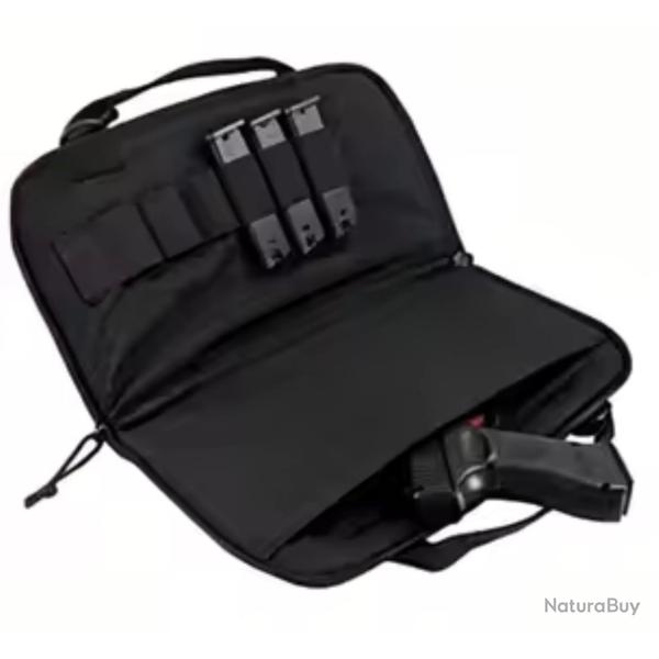 Sacoche de  transport arme de poing couleur Noir