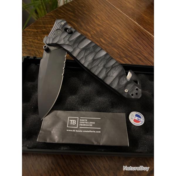 Couteau C.A.C. manche g10 toxifi� - Noir - TB Outdoor