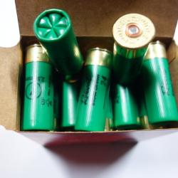 LOT DE 200 MUNITIONS ROTTWEIL COMPETITION SPECIAL STEEL GREEN 24 gr  N&deg; 7 ACIER  CAL 12X67.5