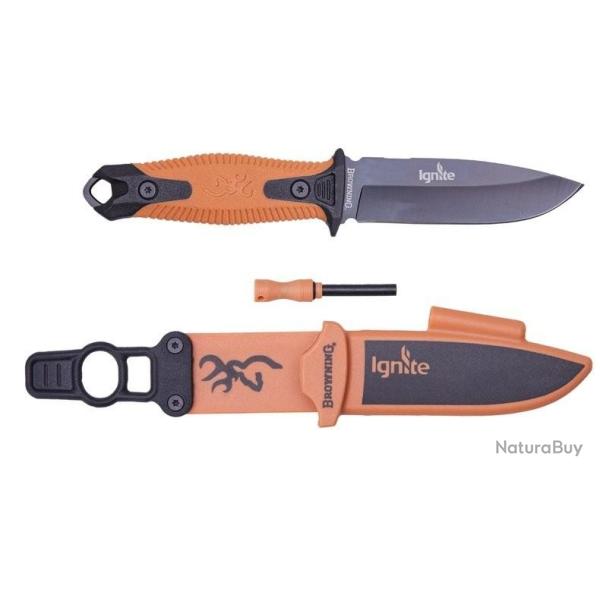 COUTEAU BROWNING IGNITE BLACK ORANGE