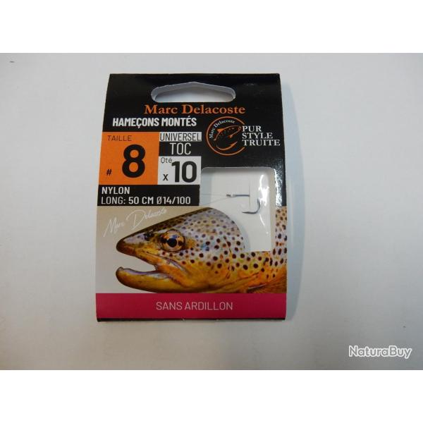 Hame�on Mont� DELACOSTE UNIVERSEL TOC SANS ARDILLON T6 / 0.16 mm
