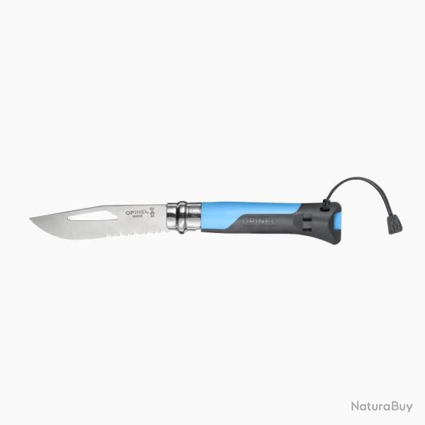 COUTEAU PLIANT OPINEL N�8 OUTDOOR SPORTS BLISTER