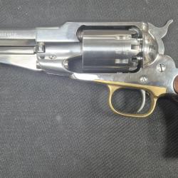 Revolver Pietta 1858 rem inox Sheriff quadrill&eacute;e - Cal. 44