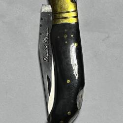 COUTEAU PLIANT ACIER TYPE LAGUIOLE