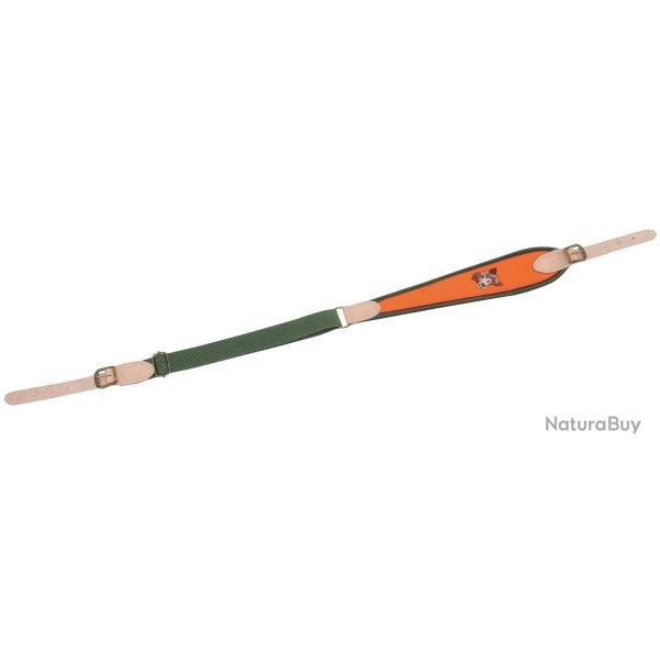 Bretelle carabine pas ch�re sanglier orange