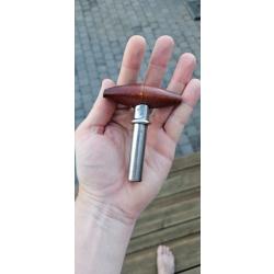 Tire-bouchon bilame ancien &laquo; Patented May 9th 1899 &raquo; avec &eacute;tui - Magic Cork Extractor