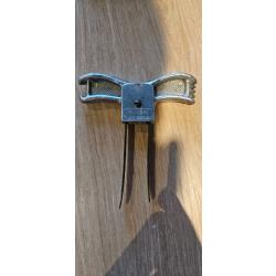 Tire-bouchon bilame Sanbri &laquo; Bt&eacute; SGDG &raquo; aluminium avec &eacute;tui - vintage ann&eacute;es 50-60