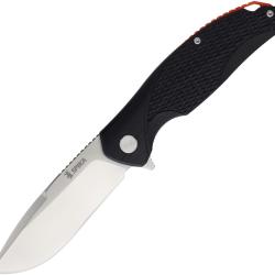 Couteau Spika Raider Lame Acier VG-10 Manche G10 Noir Linerlock SPIKBUFL450