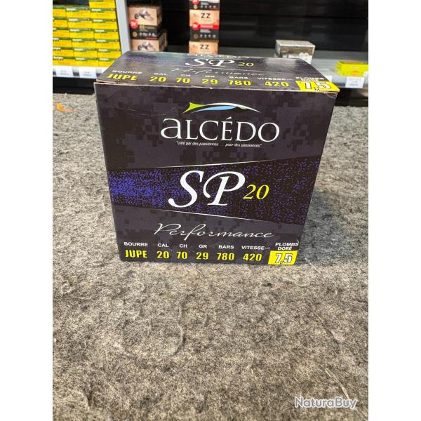 Alcedo performance sp calibre 20/70 bourre jupe 7.5 29gr