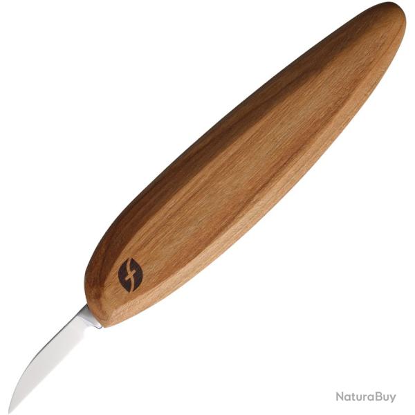 Couteau de Sculpture Bois Flexcut Pro D�tail Lame Acier 1095 Manche Bois Made In USA FLEXFP01