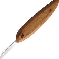 Couteau de Sculpture Bois Flexcut Pro &Eacute;bauche Lame Acier 1095 Manche Bois Made In USA FLEXFP03