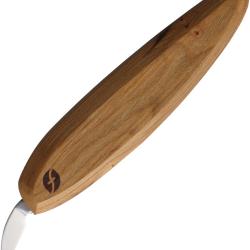 Couteau de Sculpture Bois Flexcut Pro Chip Carving Lame Acier 1095 Manche Bois Made In USA FLEXFP04