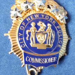 Insigne commissioner NYPD