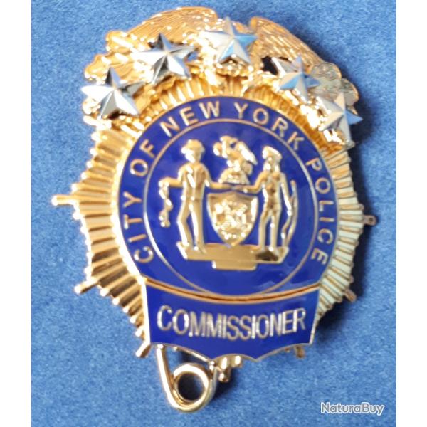 Insigne commissioner NYPD