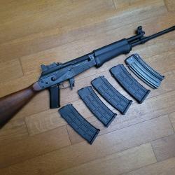 Fusil Valmet M76 - cal.222 Rem - fabrication finlandaise - 5 chargeurs - Roll's Royce des AK