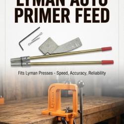 LYMAN AUTO PRIMER FEED - Syst&egrave;me d'alimentation automatique d'amorces Auto-Primer Feed