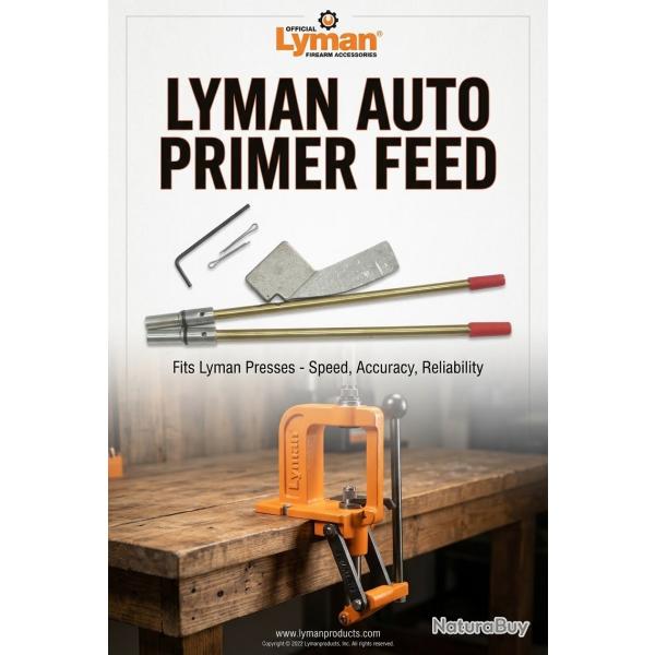 LYMAN AUTO PRIMER FEED - Syst�me d'alimentation automatique d'amorces Auto-Primer Feed