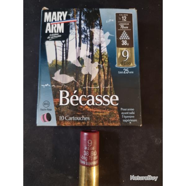 Cartouches Mary arme b�casse 12/70