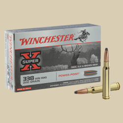 Winchester Power-Point - Calibre .338 Win Mag - 13 g