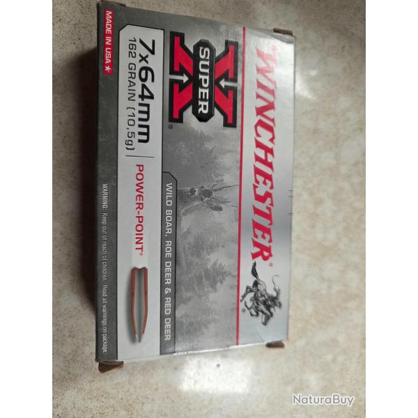 Balle 7x64 winchester